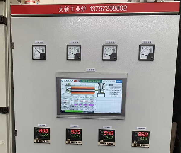 磨砂行業(yè)滾動(dòng)式電阻爐